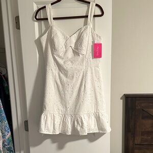 Lilly Pulitzer White Eyelet skort